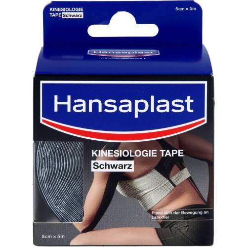 Hansaplast Sport Kinesiologie Tape 5 cmx5 m schw. 1 St