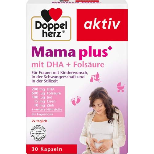 Doppelherz Mama plus mit Dha+Folsäure Kapseln 30 St
