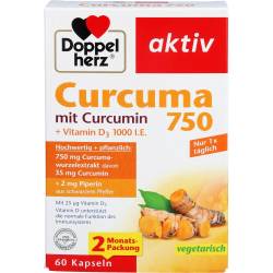 Doppelherz Curcuma 750 Kapseln 60 St