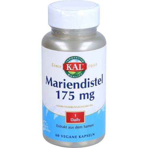 Mariendistel Extrakt 175 mg Kal Kapseln 60 St