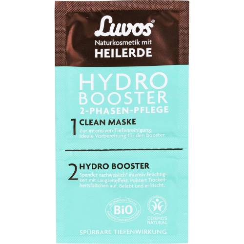 Luvos Heilerde Hydro Booster&Clean Maske 2+7,5ml 1 P