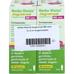 Herba-Vision Augentrost Md sine Augentropfen 10 ml