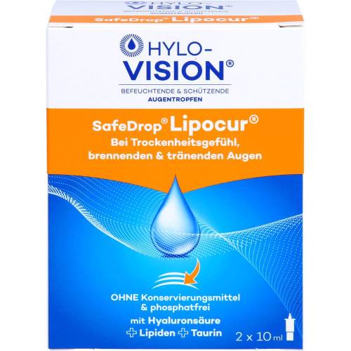 Hylo-Vision SafeDrop Lipocur Augentropfen 20 ml