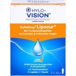 Hylo-Vision SafeDrop Lipocur Augentropfen 20 ml
