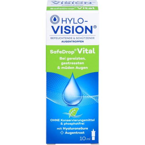 Hylo-Vision SafeDrop Vital Augentropfen 10 ml