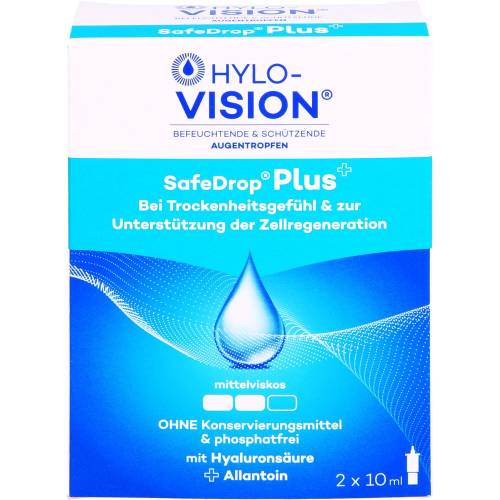Hylo-Vision SafeDrop Plus Augentropfen 20 ml