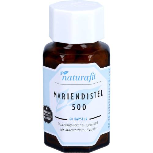 Naturafit Mariendistel 500 Kapseln 60 St