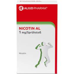 Nicotin Al 1 mg/Sprühstoß Spray z.Anw.i.d.Mundhö. 2 St
