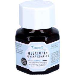 Naturafit Melatonin Schlaf Komplex Kapseln 20 St