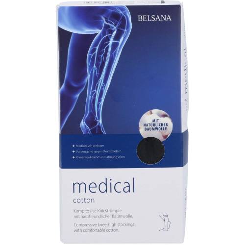 Belsana med cotton Ad Gr.M Gr.42-44 schwarz 2 St