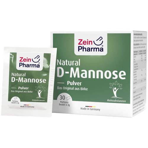 Natural D-Mannose 2000 mg Pulver Beutel 60 g