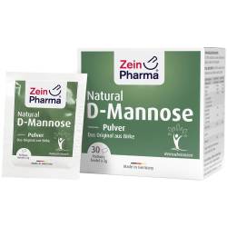 Natural D-Mannose 2000 mg Pulver Beutel 60 g