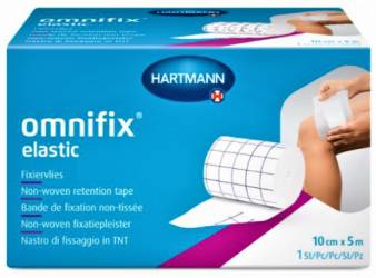 Hartmann Omnifix plasture elastic pentru fixare hipoalergenic pe suport de matearial netesut 10cm/5m - 1 rola
