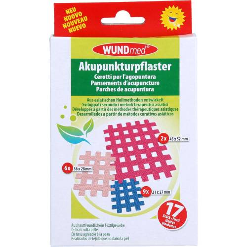 Akupunktur-Pflaster 3 Größen 17 St