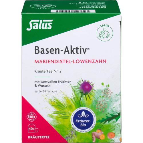 Basen Aktiv Tee Nr.2 Mariend.-Löwenzahn Bio Salus 40 St