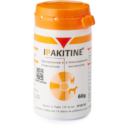 Ipakitine Ergänzungsfutterm.Pulver f.Hunde/Katzen 60 g