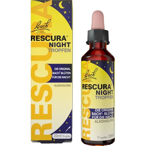 Bachblüten Original Rescura Night Tropfen alk.frei 20 ml
