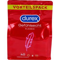 Durex Gefühlsecht hauchzarte Kondome 40 St