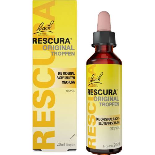 Bachblüten Original Rescura Tropfen m.Alkohol 20 ml