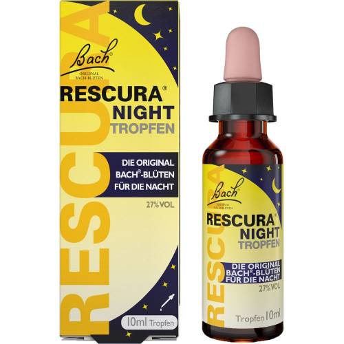 Bachblüten Original Rescura Night Tro.m.Alkohol 10 ml