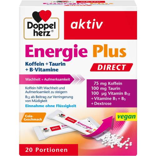 Doppelherz Energie Plus Direct Pellets 20 St