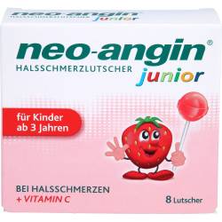 Neo-Angin junior Halsschmerzlutscher 8 St