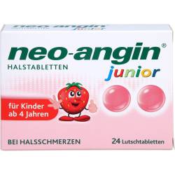 Neo-Angin junior Halstabletten 24 St