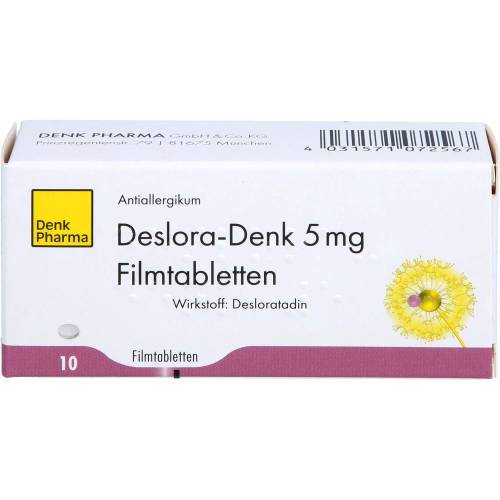 Deslora-Denk 5 mg Filmtabletten 10 St