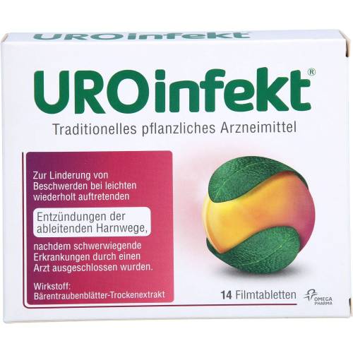 Uroinfekt 864 mg Filmtabletten 14 St