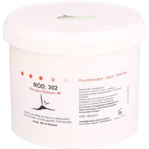 Röd.302 Physiko Balsam W 500 ml
