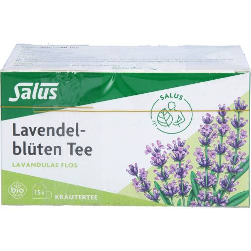 Lavendelblüten Tee Lavandulae flos Bio Salus Fbtl. 15 St
