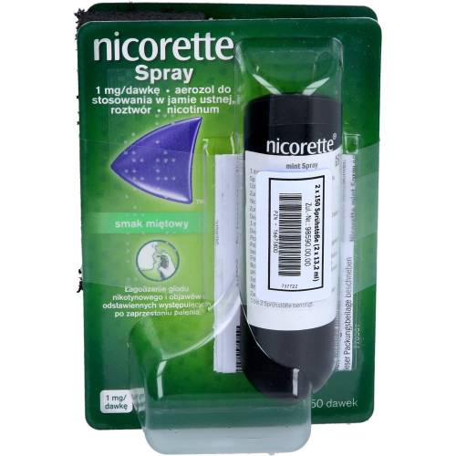 Nicorette Mint Spray 1 mg/Sprühstoß 2 St