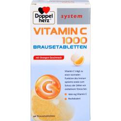 Doppelherz Vitamin C 1000 system Brausetabletten 40 St