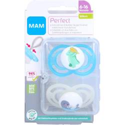 Mam Perfect Silikon Jun 16 Monate 2 St