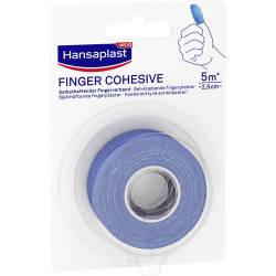 Hansaplast Fingerverb.selbsthaft.2,5 cmx5 m blau 1 St