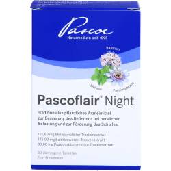 Pascoflair Night überzogene Tabletten 30 St