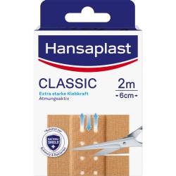 Hansaplast Classic Pflaster 6 cmx2 m 1 St