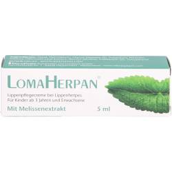 Lomaherpan Lippenpflegecreme mit Melissenextrakt 5 ml