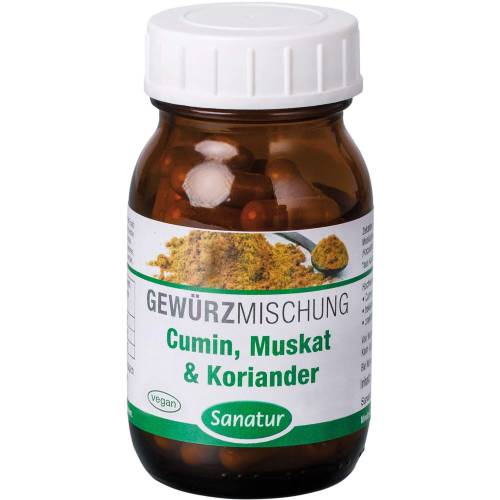 Cumin Muskat & Koriander Gewürzmischung Kapseln 90 St