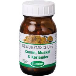 Cumin Muskat & Koriander Gewürzmischung Kapseln 90 St