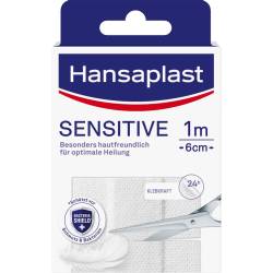 Hansaplast Sensitive Pflast.hypoallergen 6 cmx1 m 1 St