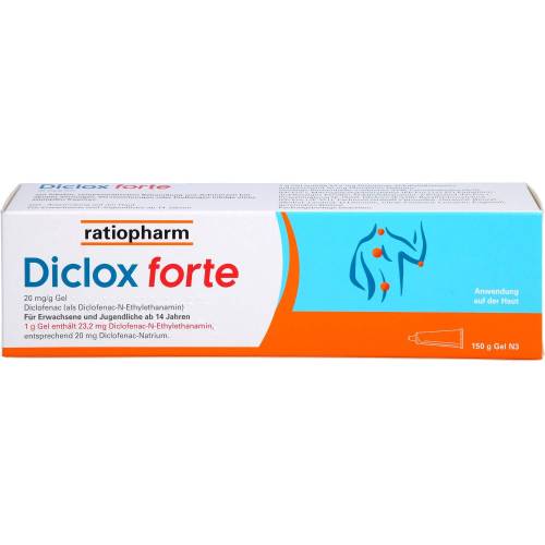 Diclox forte 20 mg/g Gel 150 g