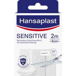 Hansaplast Sensitive Pflast.hypoallergen 6 cmx2 m 1 St