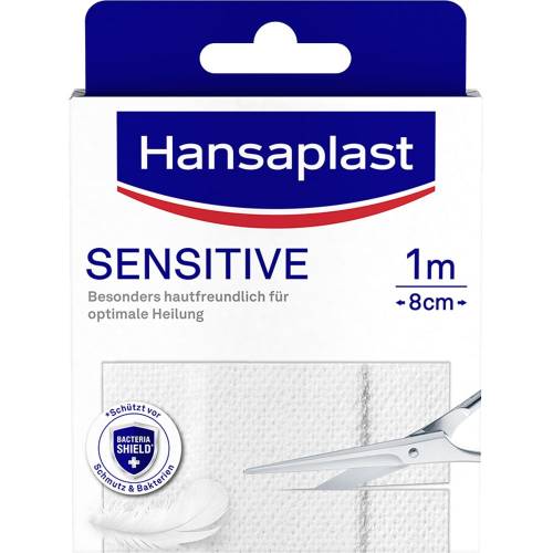 Hansaplast Sensitive Pflast.hypoallergen 8 cmx1 m 1 St