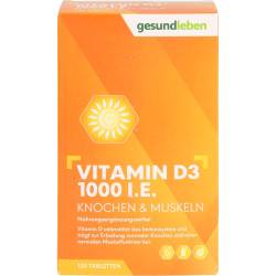 Gesund Leben Vitamin D3 1000 I.E. Tabletten 120 St