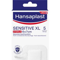 Hansaplast Sensitive Wundverband steril 6x7 cm 5 St