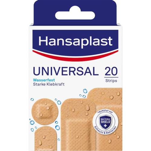 Hansaplast Universal Pflasterstrips wasserfest 20 St