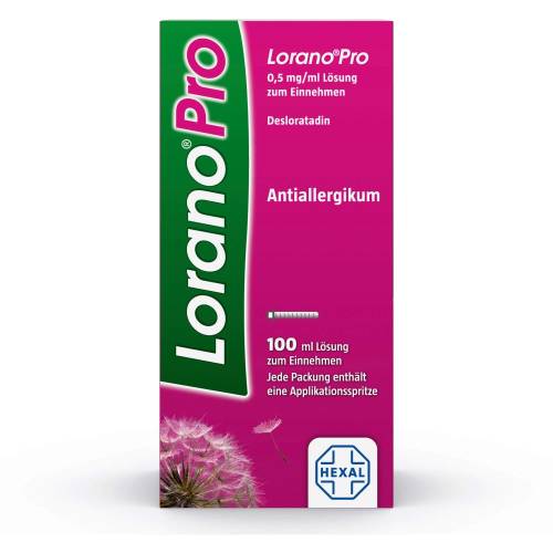Loranopro 0,5 mg/ml Lösung zum Einnehmen 100 ml