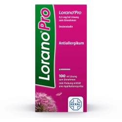 Loranopro 0,5 mg/ml Lösung zum Einnehmen 100 ml