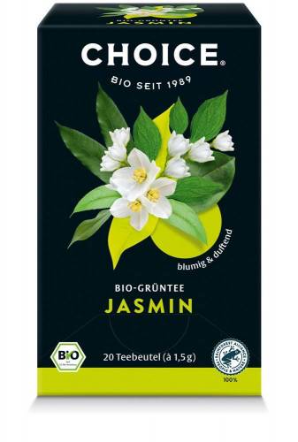 Ceai verde Jasmin Eco-Bio 20 pliculete - Choice